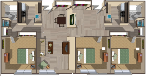 Three bedroom apartment for rent in Denver